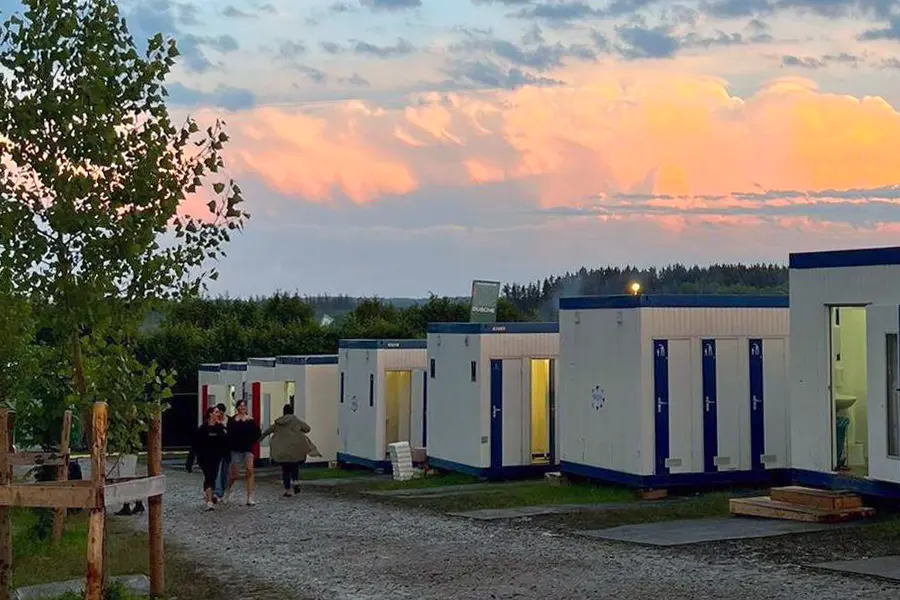 Duschcontainer in Bayern mieten