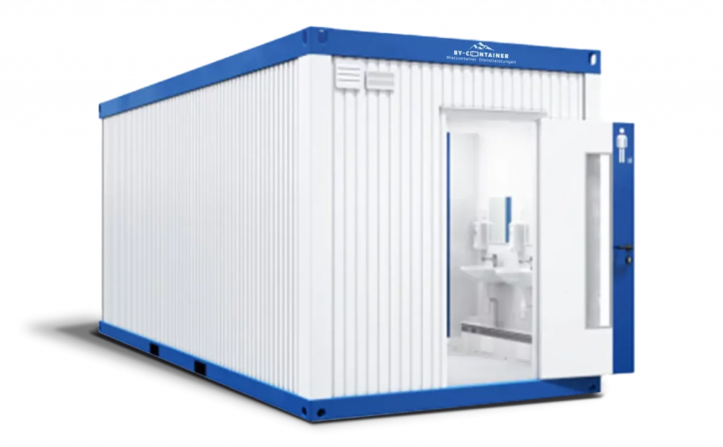 Sanitärcontainer mieten in Bayern